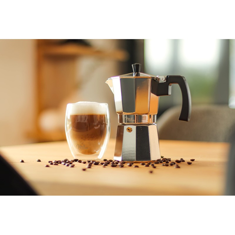 Milu Espresso Maker (No Induction) | 2, 3, 6, 9