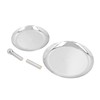 Fruit Tray Stainless Steel 2 Layers Multifunctional Durable Self Service