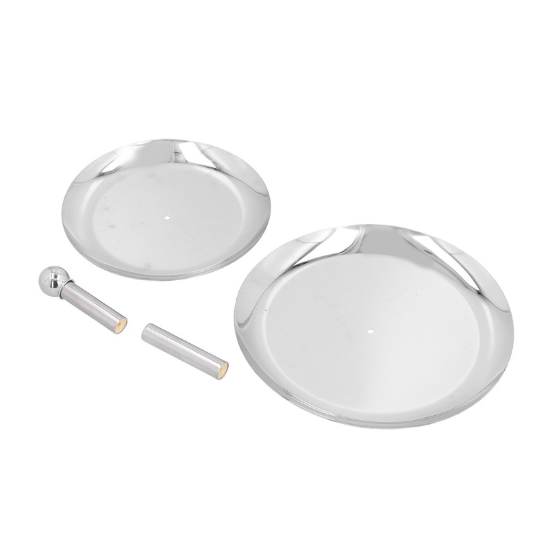 Fruit Tray Stainless Steel 2 Layers Multifunctional Durable Self Service