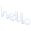LED Neon Sign Hello Letters Neon Light Wall Decor for