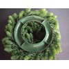 Flowers by James Pine foliage candle ring. For a 3"