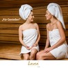 Lavea Sauna Towel 80 x 200 cm Cream 500 g/m²
