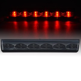 G-PLUS LED Third 3rd Brake Light, Truck Cap Topper Compatible With Leer Century Smoked Lens Chrome Housing ARE