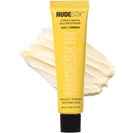Nudestix Citrus-C Mask & Daily Moisturizer – 2-in-1 Hydrating Vitamin C Cream with Yuzu & Turmeric Clean Beauty, Brightening Face Moisturizer for Glowing Skin Vegan & Cruelty-Free