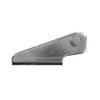 Chrome Plated Steel Right Hand Horizontal Pivot Bracket with Horizontal