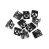 sourcing map 10Stk. Armaturenbrett Halter Konsole Instrumententafel Metallclips 14 x