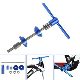 Bike Bearing Press Tool Kit Bicycle Headset Install & Removal Cycling Bottom Bracket Wrist Group Tool Labor-Saving Headset Installation Tool Bicycle Repair Parts