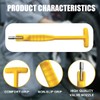 DUSCOKE Car Tire Valve Stem Puller/Installer Tool with T Handle,