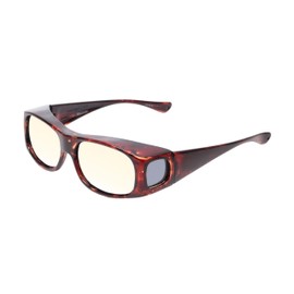 Medspex Fl012 Photochromic Transition Glasses Tortoise Havana/Orange Unisex Therapeutic Color Therapy Blue Light Sensitivity