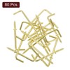 sourcing map 80 Pcs L Shape Hooks, 1-1/2 Inch Right