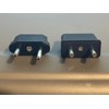 5 PCS EU Euro Europe to US USA Power Jack