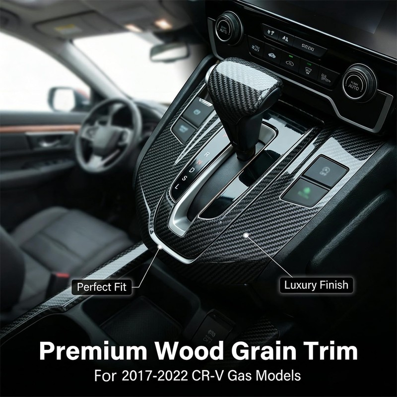 FQMY Car Gear Shift Box Panel Cover Inner Frame Gear