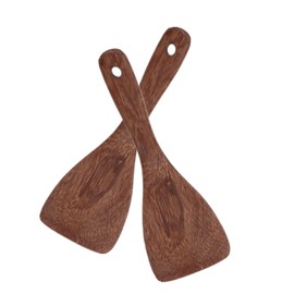 2 Pieces Wooden Rice Spoons, Rice Serving Spoon, Japanese Rice Spatula, Rice Paddle, Kitchen, Wood, Rice Scoop for Mashed Potatoes in the Kitchen, Household Accessories (02)