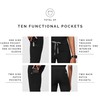 FIGS YOLA High Waisted Skinny Scrub Pants for Women -
