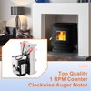 Criditpid 812-0170 Auger Motor for Quadrafire 1000, 800 Pellet Stove,