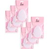 Fine Lines - Exfoliating Face Scrub Sponge, Pack of 6