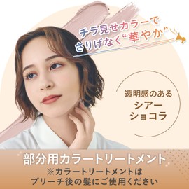 LUCIDO-L Inner Color Treatment #Sheer Chocolat Hair Color Treatment Brown