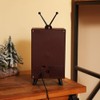 Mini Retro Christmas Snow Music TV Party Decoration Christmas Home