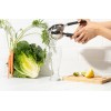 Luminuxe Stainless Steel Lemon Squeezer–Large Manual Citrus Juicer, Non-Slip Grip
