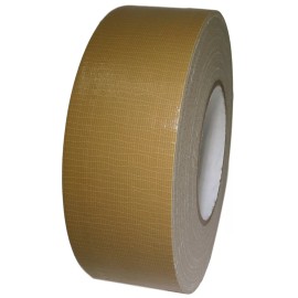 T.R.U. Industrial Duct Tape. Waterproof UV Resistant Beige- Tan 4 in X 60 Yd.