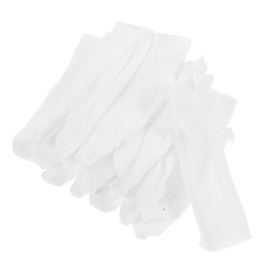 Tofficu 30pcs Heat Resistant Cloth Finger Covers Protective Sleeves for DIY Crafts Jewelry Making Hot Glue Comfortable Fit Reusable Finger Protectors