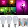 45W LED RGB Bulb Light Colorful Changeable Remote Control Lamp