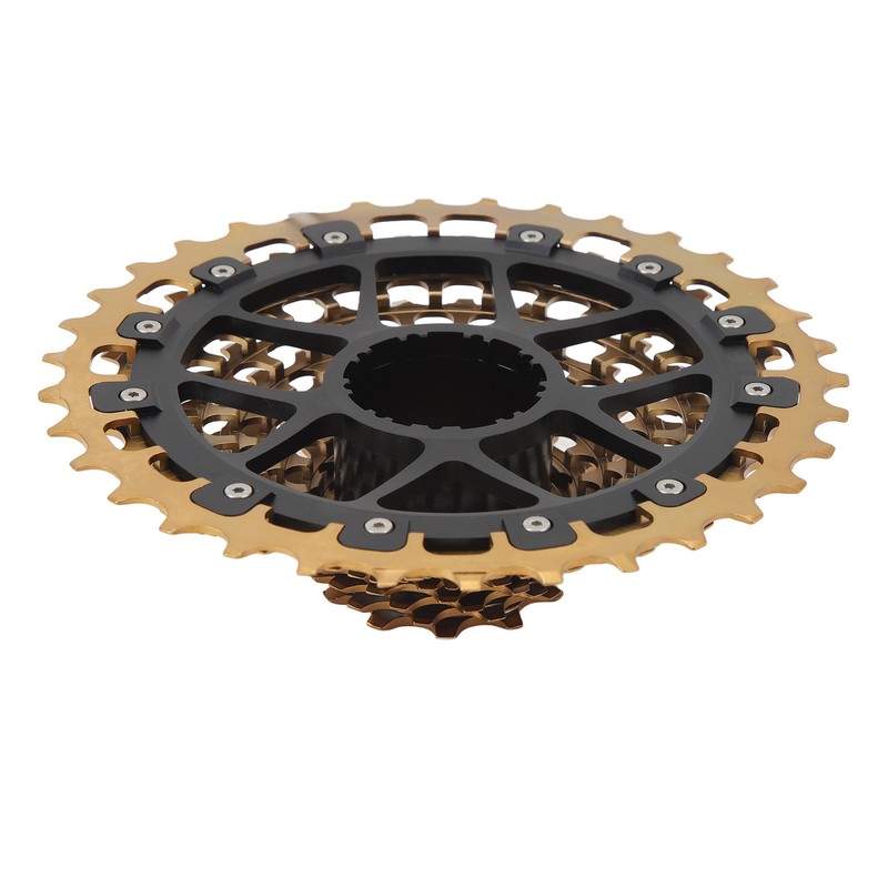 Bicycle Cassette 12 Speed 34T Noiseless Hollow Design High Strength