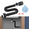 Drain Pipe Kit for Sink Drain, Siphon Odour-Proof Sink Drain
