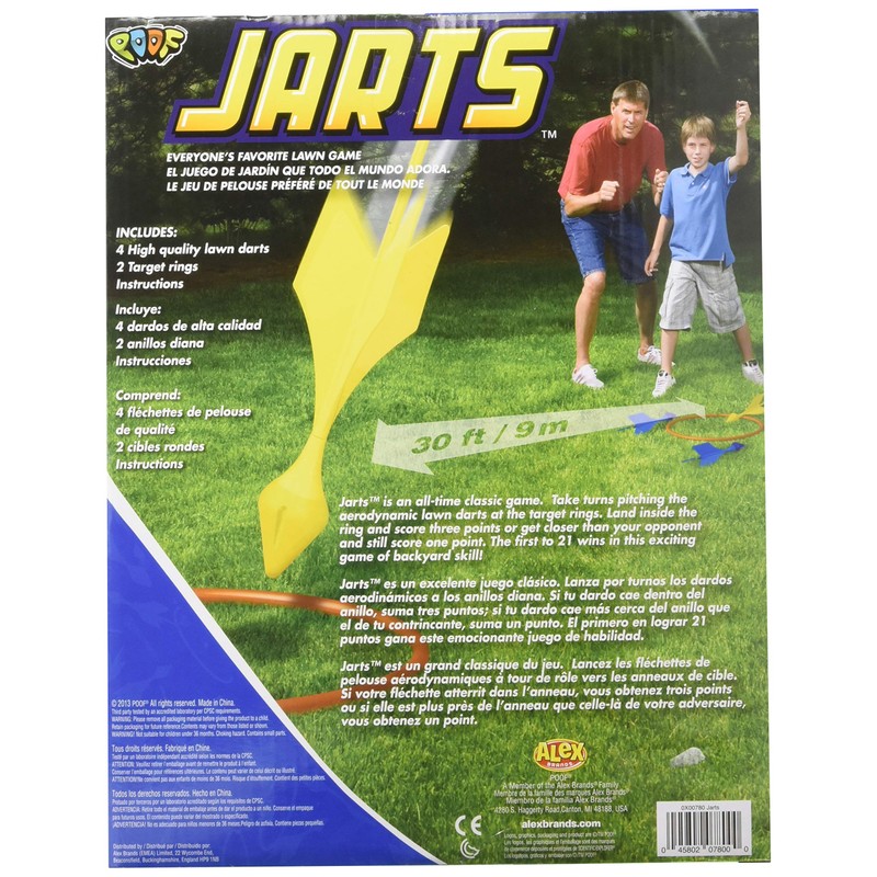 POOF - ID Game Jarts Lawn Darts