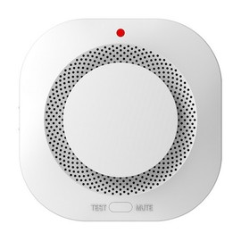 Wireless Smoke Alarm Detector Independent Smoke Sensor Home Security Smart Smoke Alarm