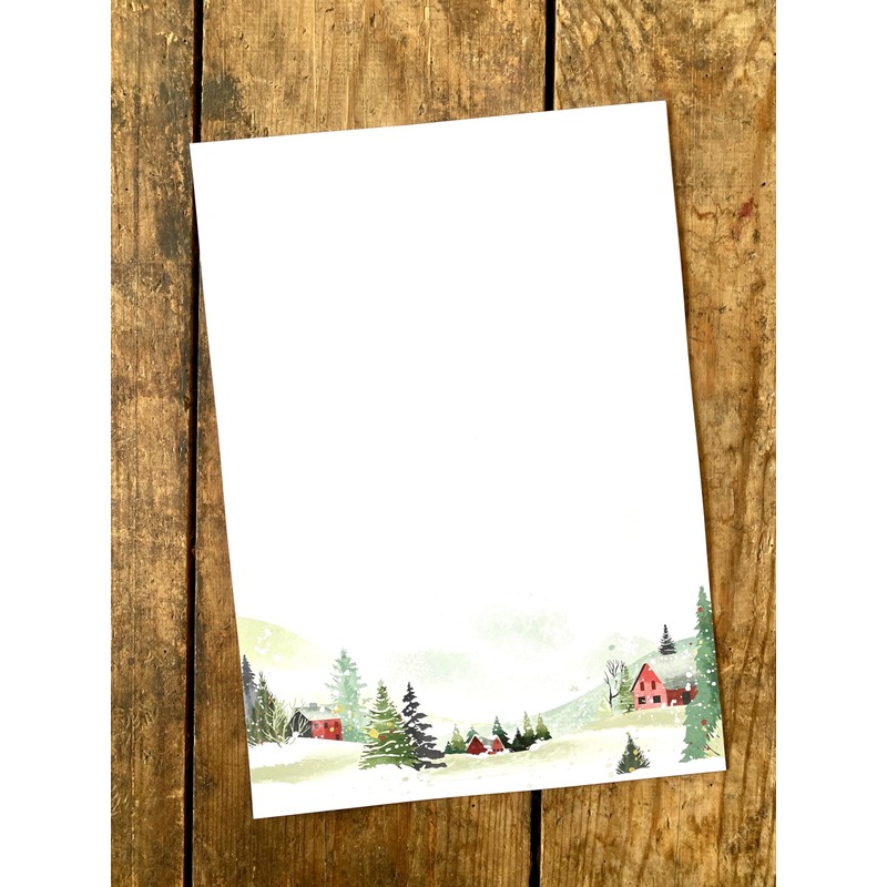 Letter Paper Winter DIN A5 (50)