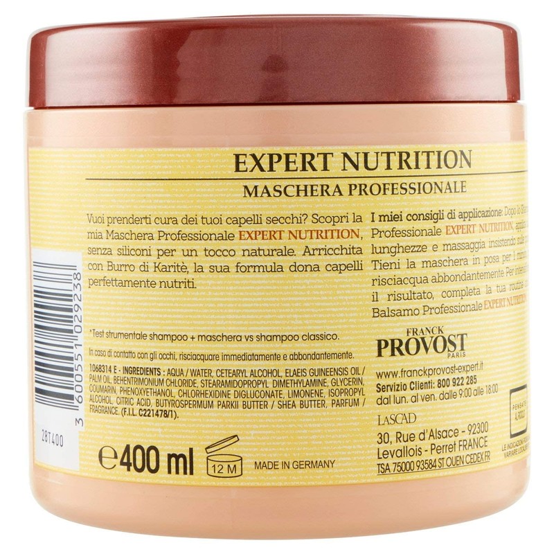 Franck Provost Expert Nutrition Professional Mask with Shea Butter for