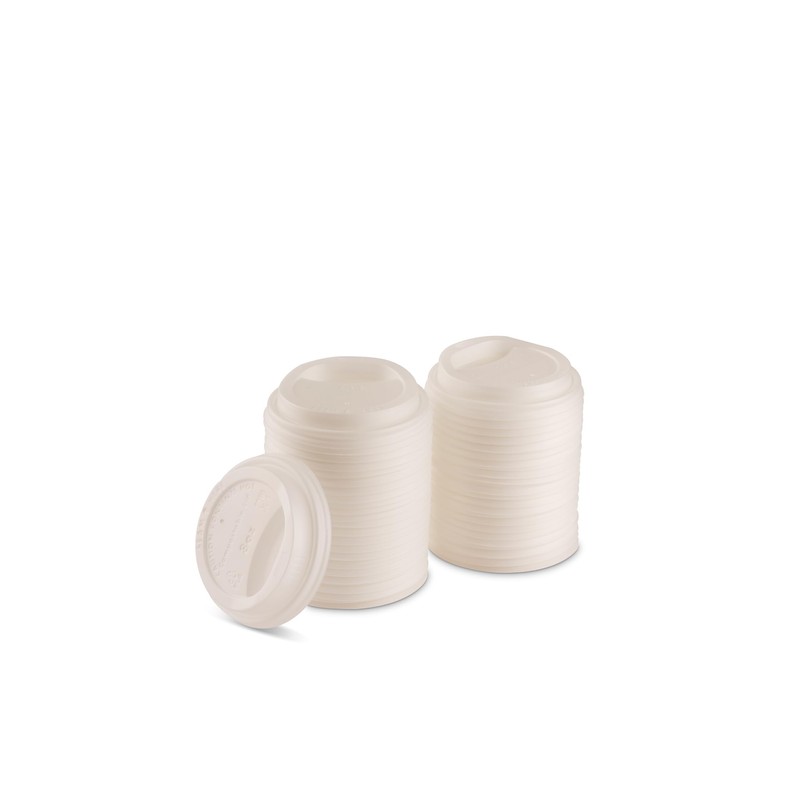 FOOGO Green 100pcs Lids for Paper Cups, Suitable for 8oz
