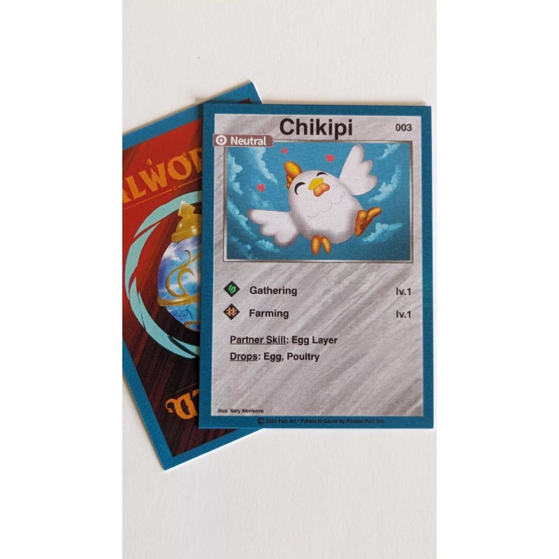 Palworld Trading Cards, Fan Art 6-Pack (2024)