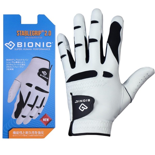 Bionic Golf Wear Gloves, Bionic Stable Grip 2.0, BIONIC Stable