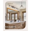 HWH Farmhouse Vanity Light Fixture, Rustic Bathroom Light Fixtures for