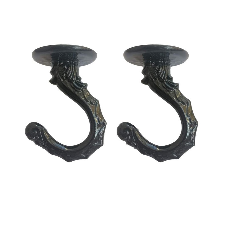 bnafes 2Sets Metal Ceiling Hooks, Heavy Duty Swag Ceiling Hooks