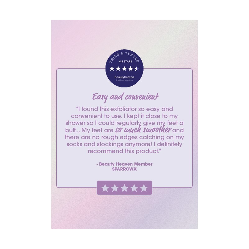 Manicare PediPro Soft Roc Foot Exfoliator 1pk