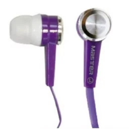 Master Audifono Tipo Chicharo Morado Marca Master Ms-earbrgp =alb