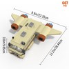 Nubee Spaceballs Eagle 5 Building Set, Space Movie Car Moc