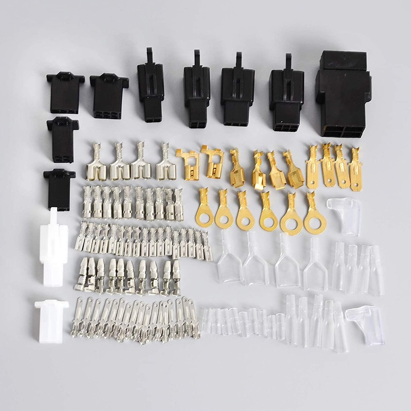 CENPEK Universal Motorcycle Electrical Wiring Harness Repair Kit Loom Plugs