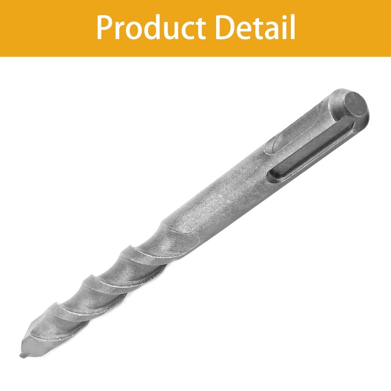 2Pcs 12mm Masonry Drill Bit, 150mm Length, Metric 1/2 Inch