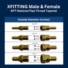 XFITTING 1 inch Pex x 1 inch Male NPT Adapter,