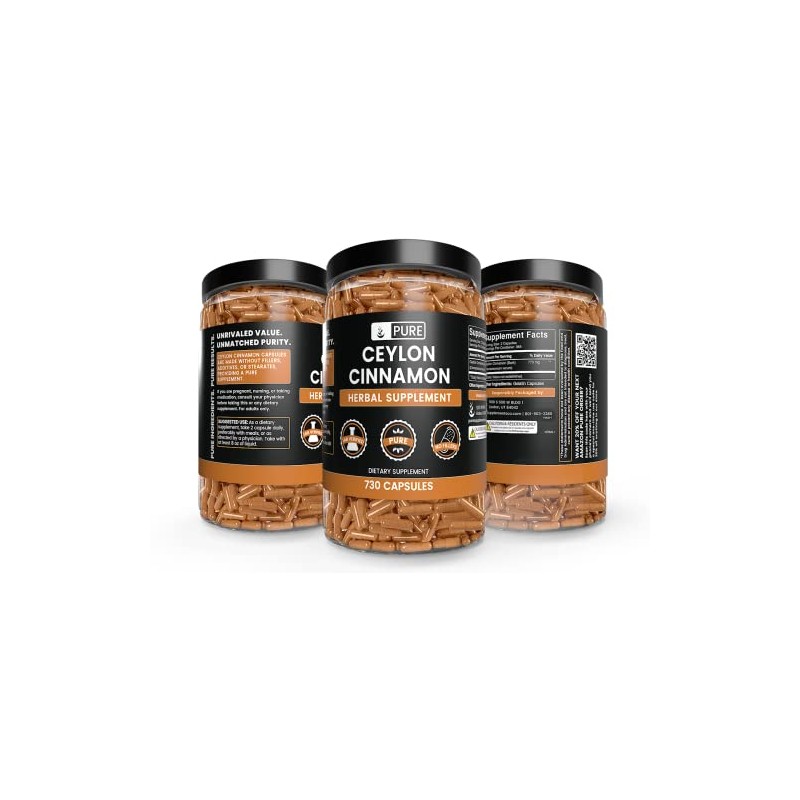PURE ORIGINAL INGREDIENTS PURE ORIGINAL INGREDIENTS Cayenne Pepper, Ceylon Cinnamon,