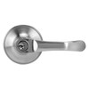 Zinc Alloy Entrance Bedroom Privacy 3 Lever Door Handle Lock