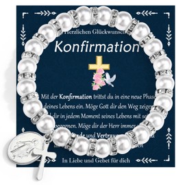 EYQV Loving Bracelet for Girls for Christening, Confirmation, Meaningful Christening Gift, Confirmation Gift for Daughter, Goddaughter, Sister, Granddaughter, Niece, Girlfriend, Nylon, Not applicable