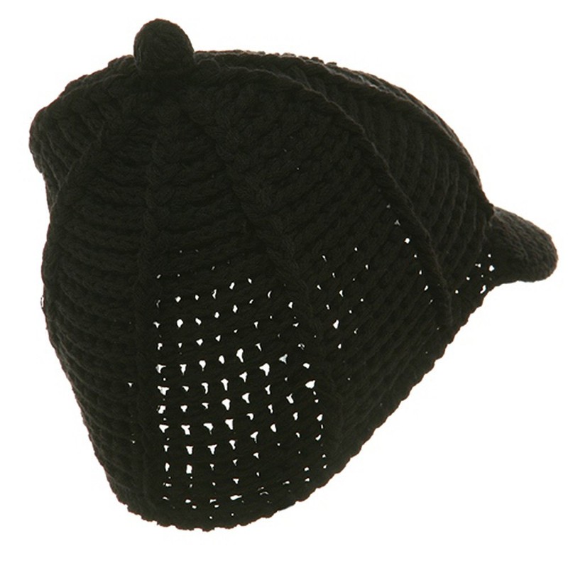 DECKY Reggae Knitted Cap - Black