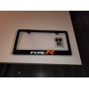 sport Honda Type R 100% Carbon Fiber License Plate Frame