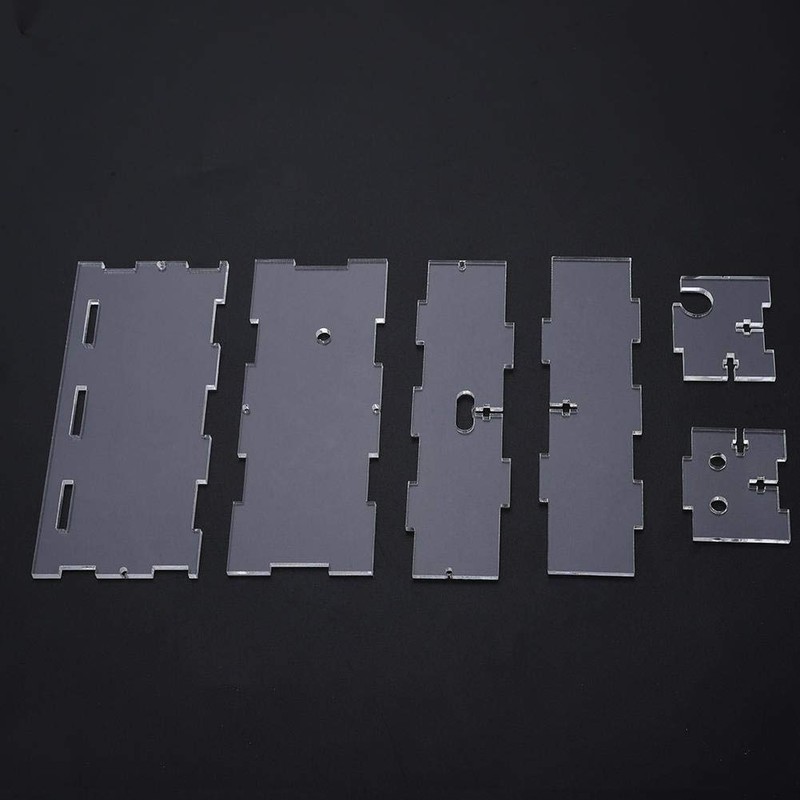 Socobeta Compact 4-Digit Digital LED Talking Clock DIY Kit Light