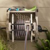 Suncast Hose Handler Wall-Mounted Reel for Outdoor Garden Storage, Light